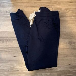Zyia Active Jogger Pants Women Sz S Navy Blue Cozy Comfort‎